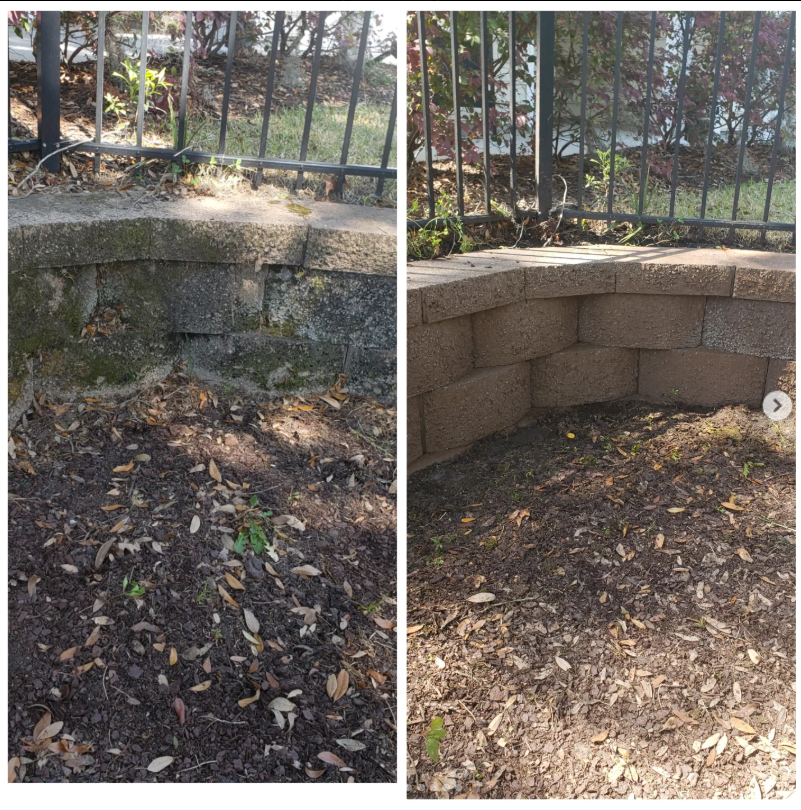 Before and after SeaDragon Home Services.