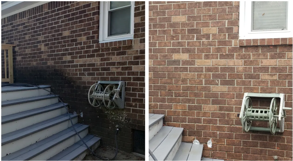 Before and after SeaDragon Home Services.