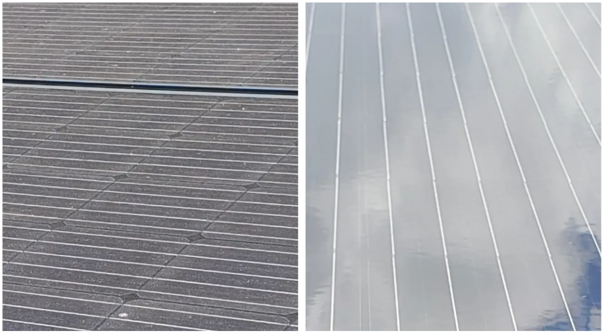 Before and after SeaDragon Home Services.