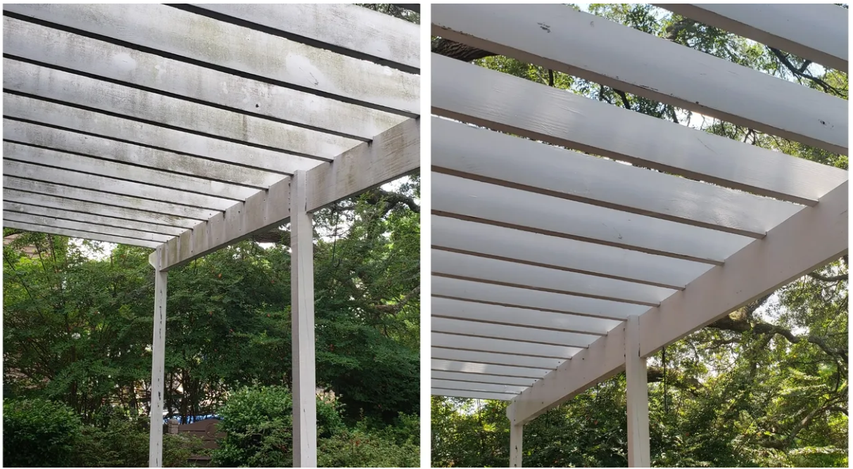 Before and after SeaDragon Home Services.