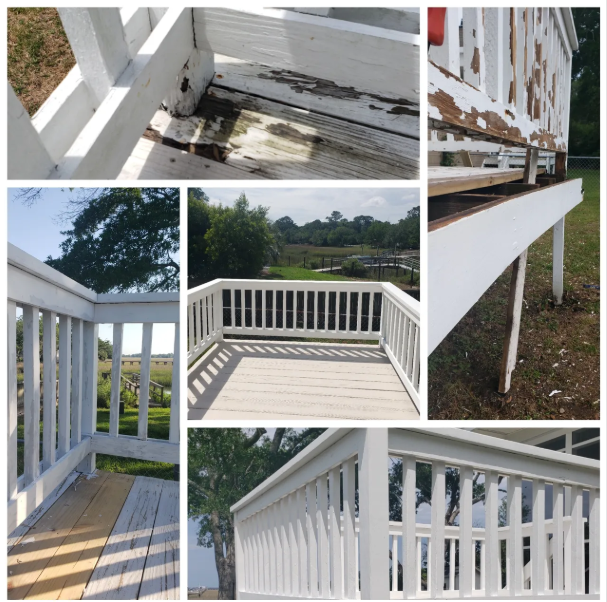 Before and after SeaDragon Home Services.