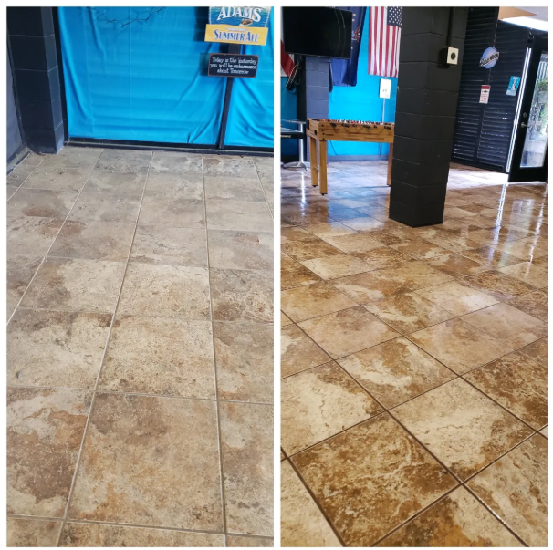 Before and after SeaDragon Home Services.