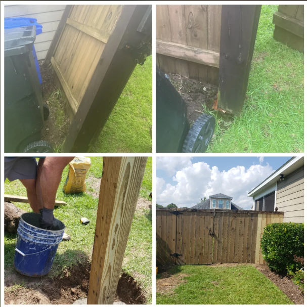 Before and after SeaDragon Home Services.