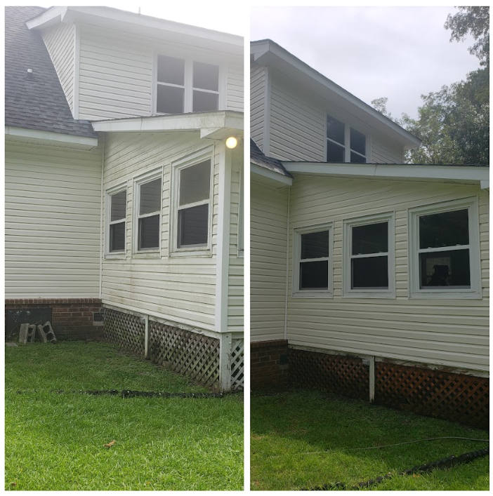 Before and after SeaDragon Home Services.